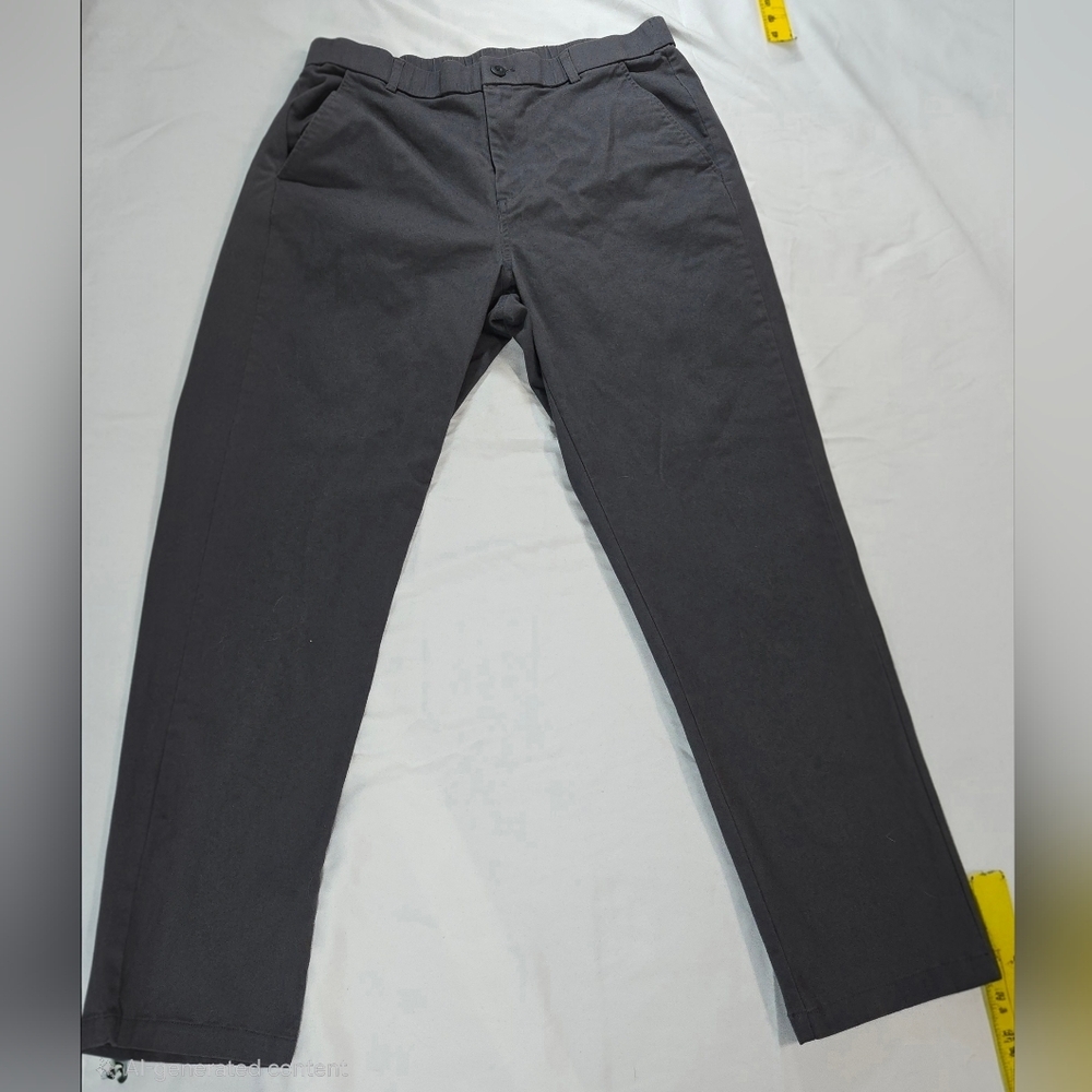 Chinos pants Classic Charcoal buisiness casual travel Jmierr